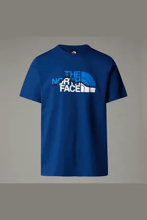 The North Face Mountain Line-t-shirt Voor Heren male
