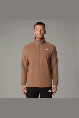 The North Face 100 Glacier-fleece Met Kwartrits Voor Heren male