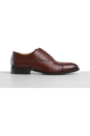 SOC13TY SOCI3TY Schoenen Cognac Kalfsleder (Maat 7.5)