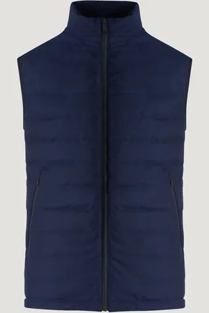 SOCI3TY Bodywarmer Scheerwol Navy (Maat 46)