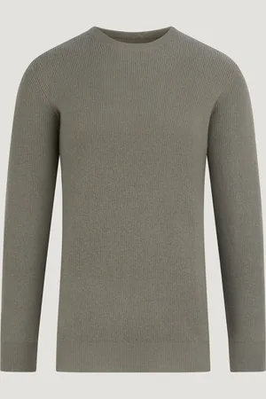 SOCI3TY Trui Crewneck Kasjmier Groen (Maat L)