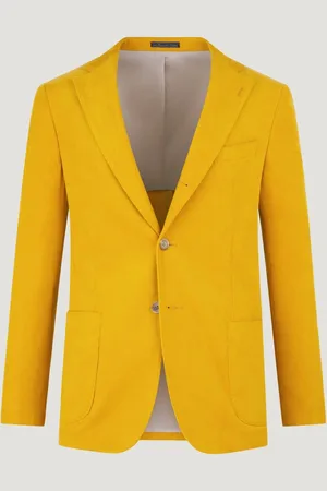 SOCI3TY Colbert Katoen Ribcord Yellow (Maat 48)