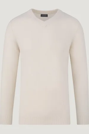 SOCI3TY Trui V-neck New England Merinowol (Maat M)