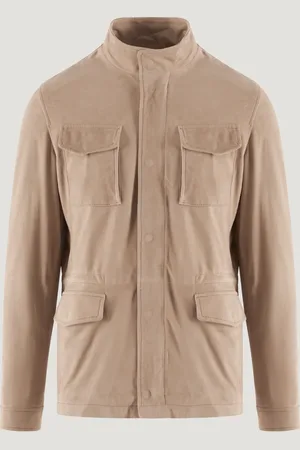 SOCI3TY Field Jacket Suède (Maat 52)