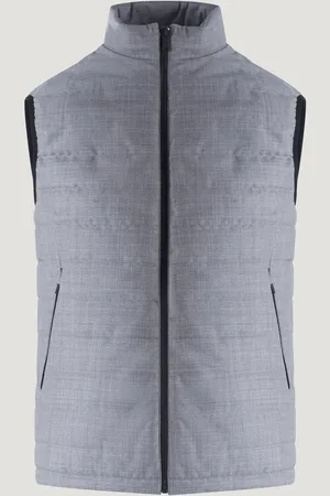 SOCI3TY Bodywarmer Scheerwol Grijs (Maat 46)