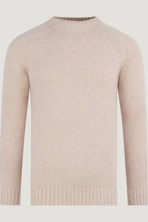 SOCI3TY Trui Crewneck RWS-wol Beige (Maat L)