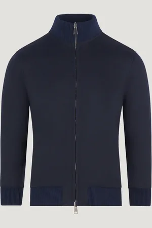 SOCI3TY Jack Reversible Wol En Kasjmier Navy (Maat 46)