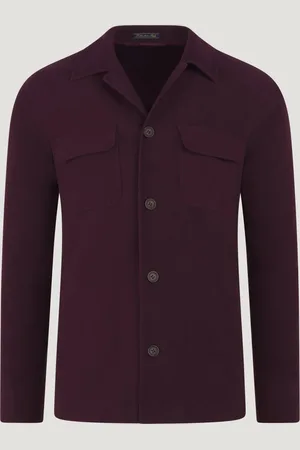 SOCI3TY Overshirt Kasjmier/katoen (woven By Zegna) (Maat 52)