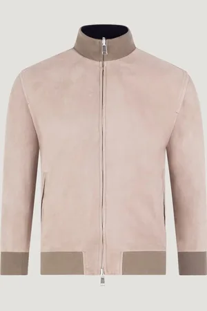 SOCI3TY Reversible Jacket Suède Beige (Maat 50)