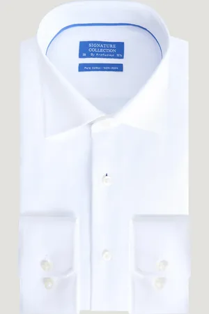 Profuomo Overhemd Katoen Twill (Maat 37)