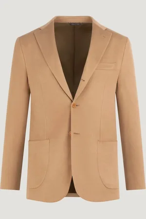 SOCI3TY Colbert Kasjmier Camel (woven By Zegna) (Maat 48)