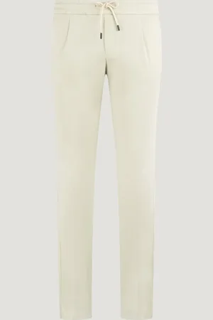 SOCI3TY Eazy Pant Katoen/Lyocell Beige (Maat 48)