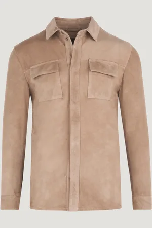 SOCI3TY Overshirt Suède (Maat S)