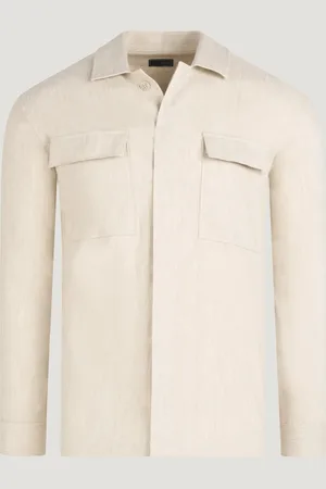 SOCI3TY Overshirt Linnen/viscose (Maat L)