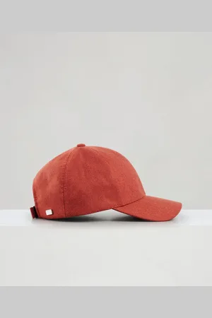 Varsity Baseball Cap Wol Flanel Roestbruin (Maat S)