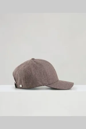 Varsity Baseball Cap Wol Flanel (Maat M)