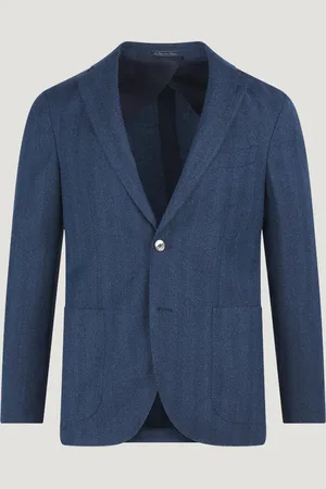 SOCI3TY Colbert Donkerblauw Wol (Maat 48)