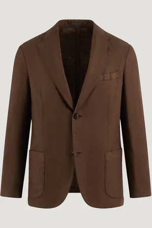 SOCI3TY Colbert Garment-dyed Linnen (Maat 48)