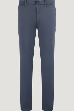 SOCI3TY Chino Katoen Satin Stretch Antraciet (Maat 48)