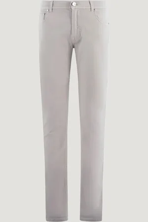 corneliani 5-Pocket Lichtbeige Katoen Stretch (Maat 32)