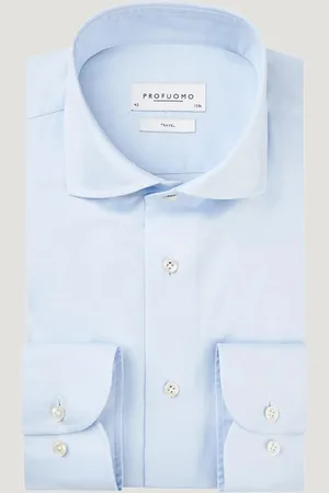 Profuomo Overhemd Travelshirt Katoen (Maat 37)