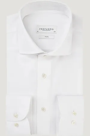 Profuomo Overhemd Travelshirt Katoen (Maat 37)