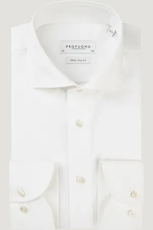 Profuomo Overhemd Royal Twill No.13 Long Sleeve (Maat 37)