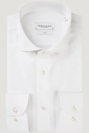 Profuomo Overhemd Travel Katoen (Maat 37)