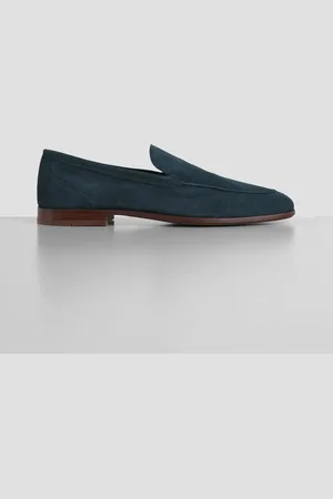 FABIANO RICCI Loafer Suède Blauw (Maat 42)
