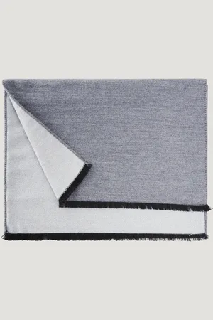 SOCI3TY Sjaal Wol/zijde Grijs (Maat One Size)