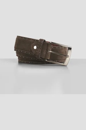 SOCI3TY Riem Suède Bruin (Maat 95)
