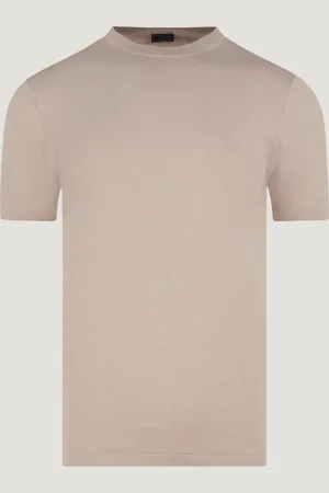SOCI3TY T-shirt Katoen/zijde/kasjmier (Maat L)