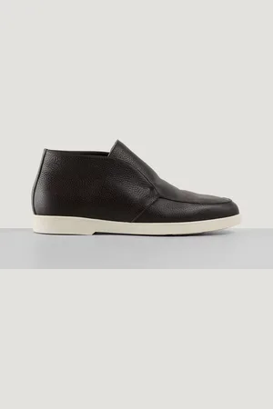 FABIANO RICCI Halfhoge Instapper Leer/shearling (Maat 40)