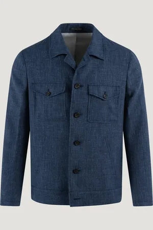 SOCI3TY Trucker Jacket Wol/linnen (by Solbiati) (Maat 48)