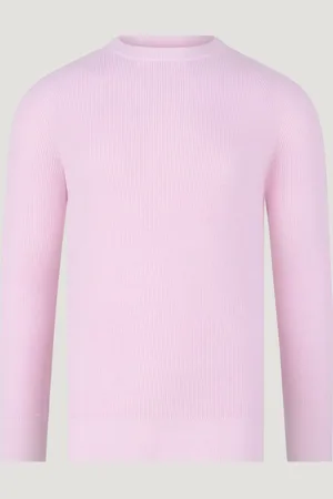 SOCI3TY Fisherman Ribbed Trui Crewneck Katoen Linnen (Maat L)