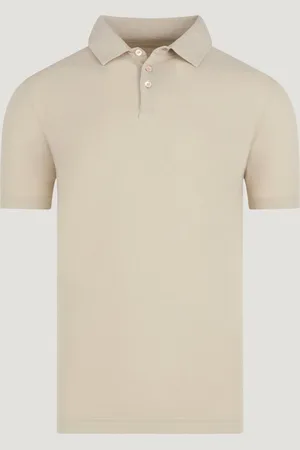 SOCI3TY Polo Cool Cotton Beige (Maat L)