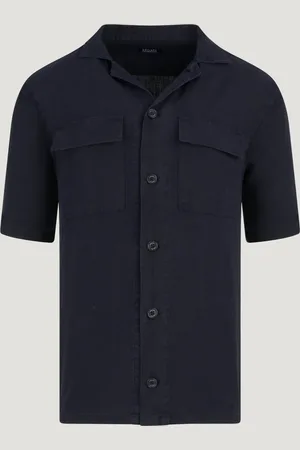 SOCI3TY Resort Shirt Gewassen Linnen (Maat L)
