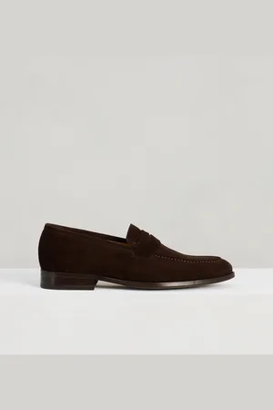 SOCI3TY Penny Loafer Suède (Maat 41)