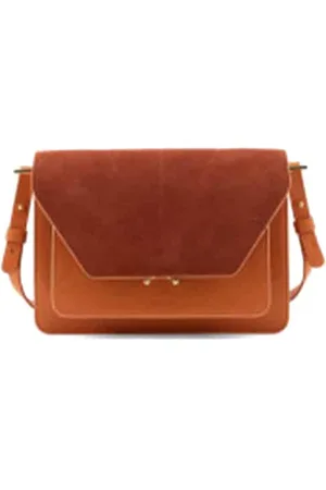 The Sticky Sis Club Crossbodytas Dames Bruin - Suede