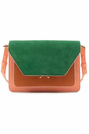 The Sticky Sis Club Crossbodytas Dames Oranje - Vegan leer
