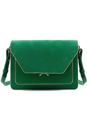 The Sticky Sis Club Crossbodytas Dames Groen - Suede