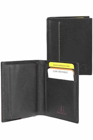 dR Amsterdam Creditcard-etui 78614 Black