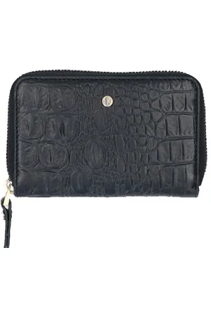 FMME Wallet Small Croco Black