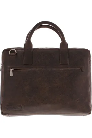 Plevier Laptoptas Dames Bruin - Leer