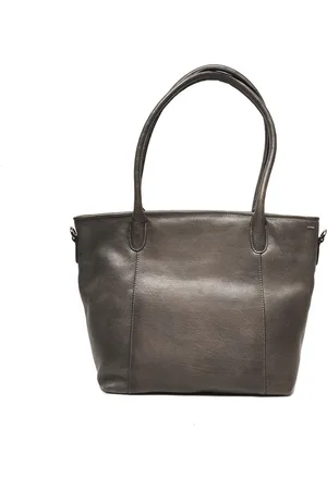 Berba Handtas Dames Grijs - Leer