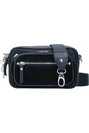 LOULOU Crossbodytas Dames Zwart - Leer