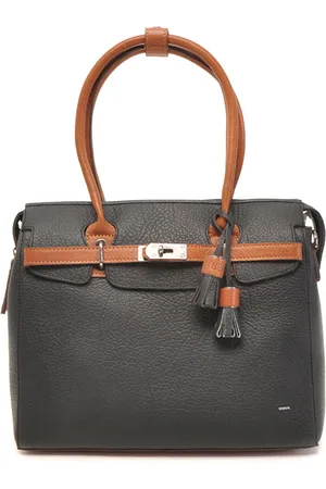 Berba Handtas Dames Zwart - Leer