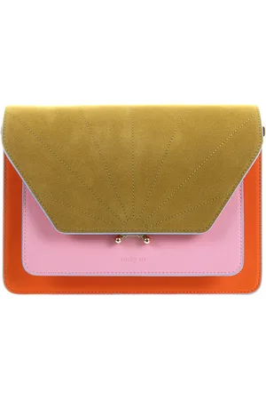 The Sticky Sis Club Crossbodytas Dames Oranje - Vegan leer