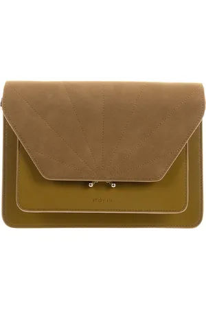 The Sticky Sis Club Crossbodytas Dames Olijfgroen - Vegan leer