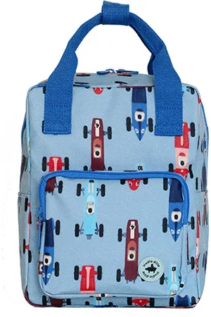 Studio Ditte Backpack small race cars blue